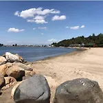 Sea View Across The Golden Bay Beach, Cosy Sunny, Spacious Apartment In Aretsou Kalamaria
