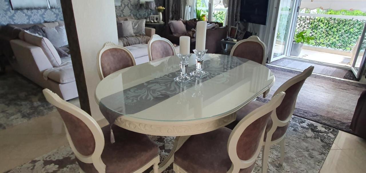 Apartment Sea View Across The Golden Bay Beach, Cosy Sunny, Spacious In Aretsou Kalamaria
