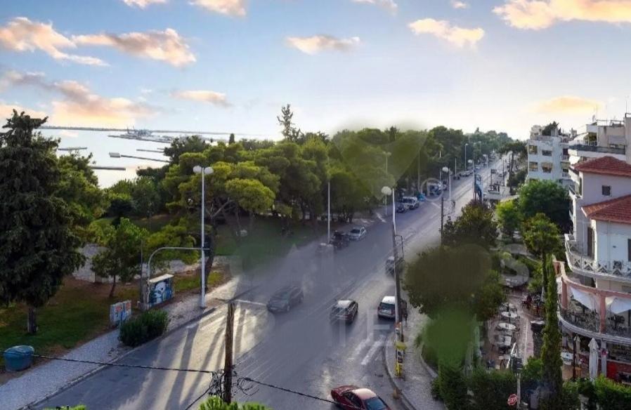 Sea View Across The Golden Bay Beach, Cosy Sunny, Spacious In Aretsou Kalamaria * Thessaloniki